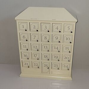 Restoration Hardware 25 day Wooden Advent Calendar